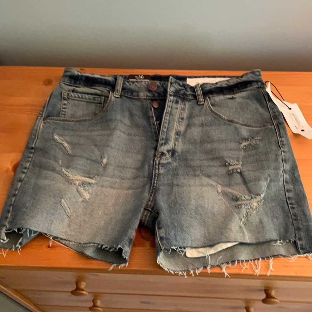 Nwt treasure and bond denim cut off distressed 30